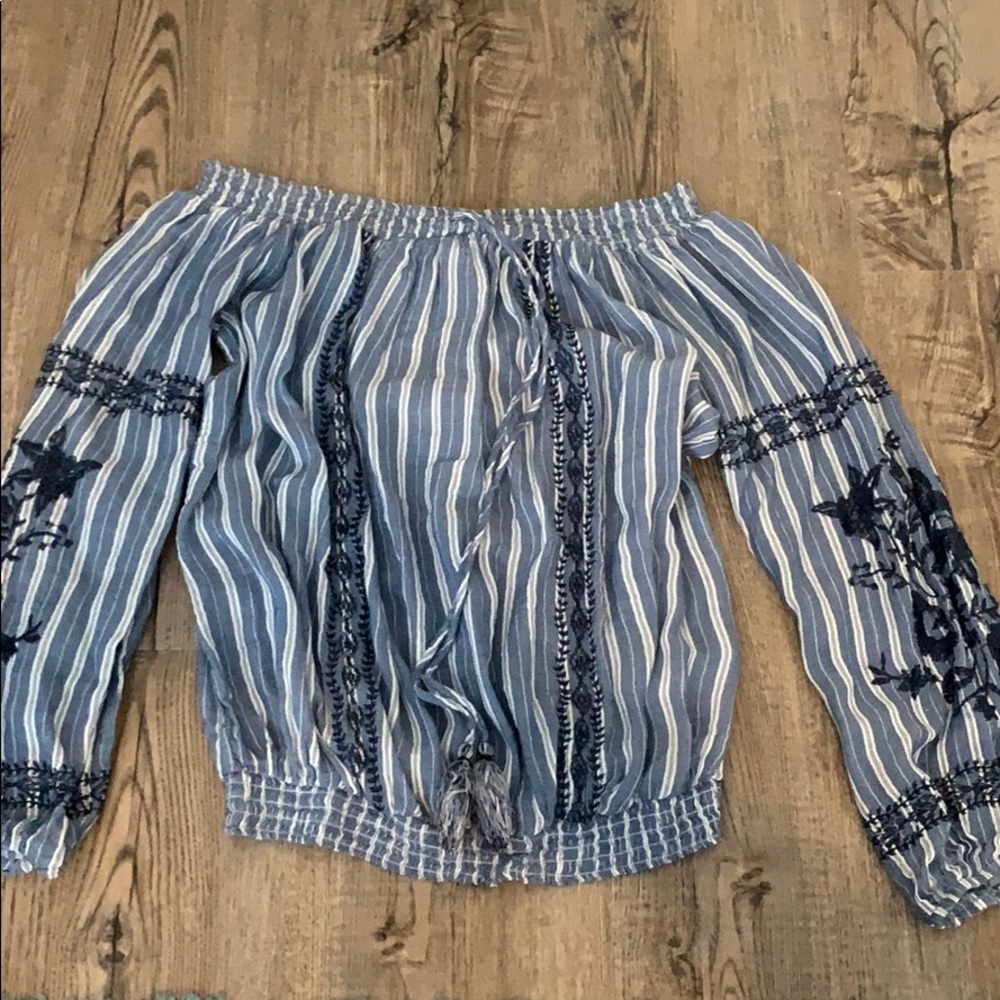 Off the shoulder shirt
